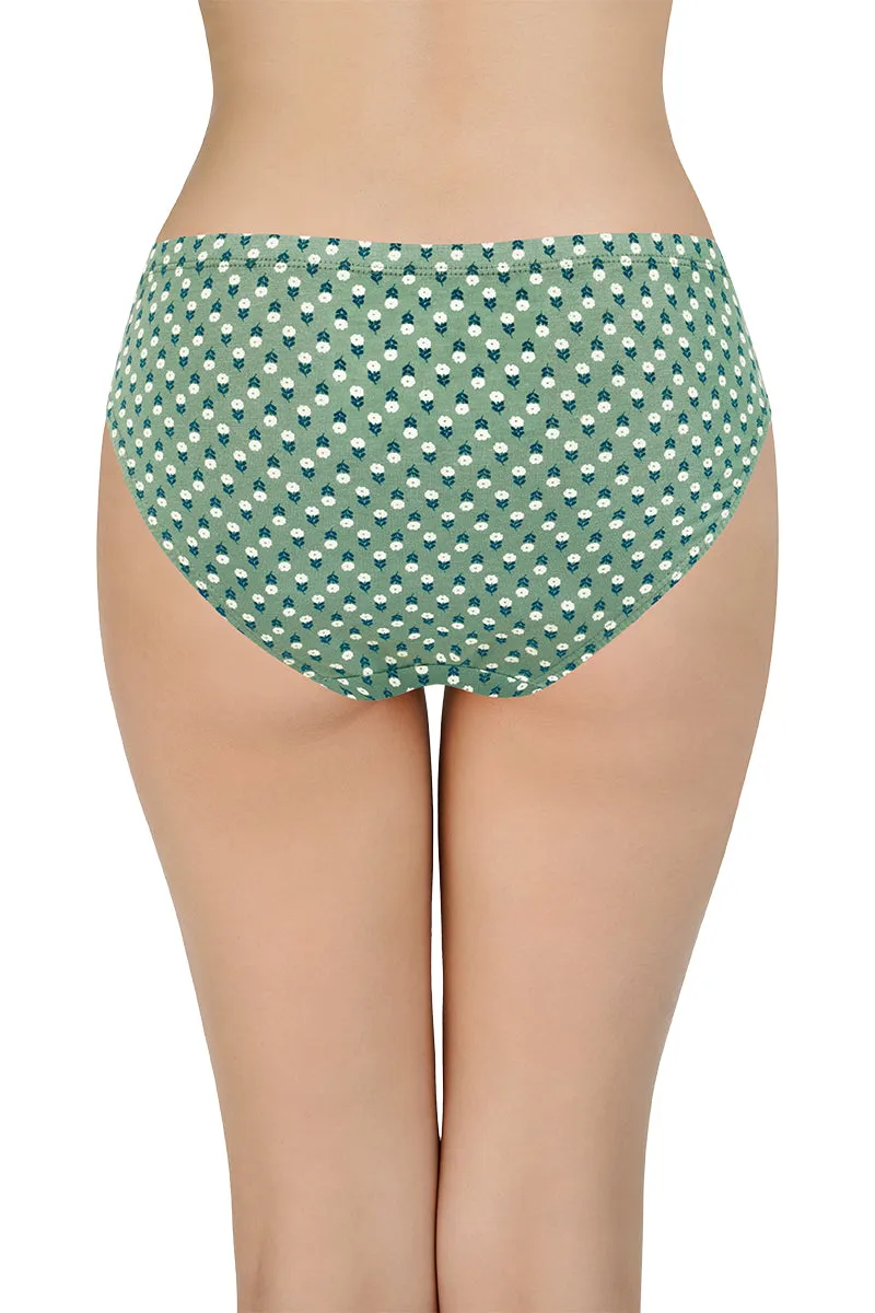 100% Cotton Bikini Panty Pack (Pack of 3) - D006 - Multi