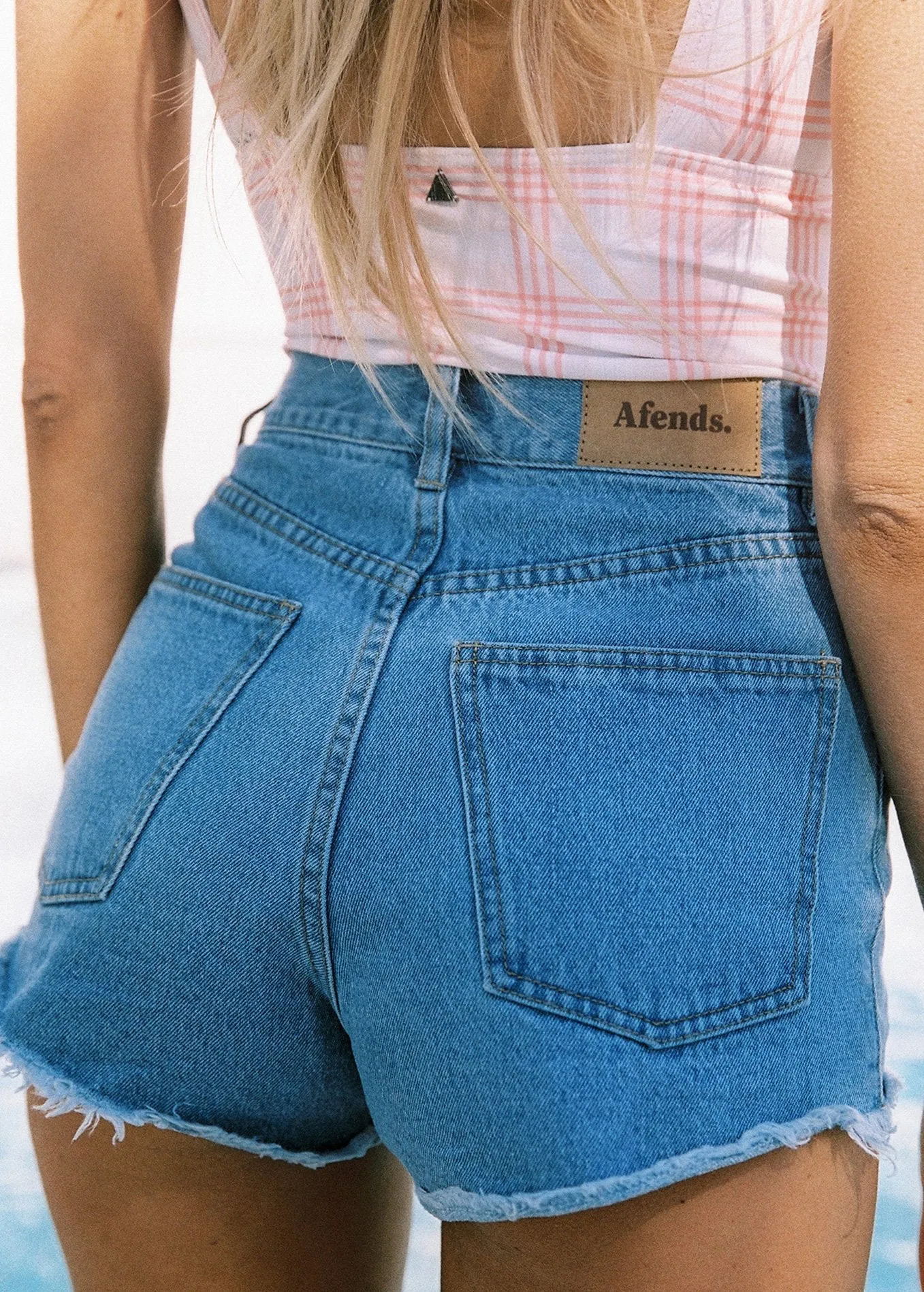 Afends Womens Campbell - Denim Short