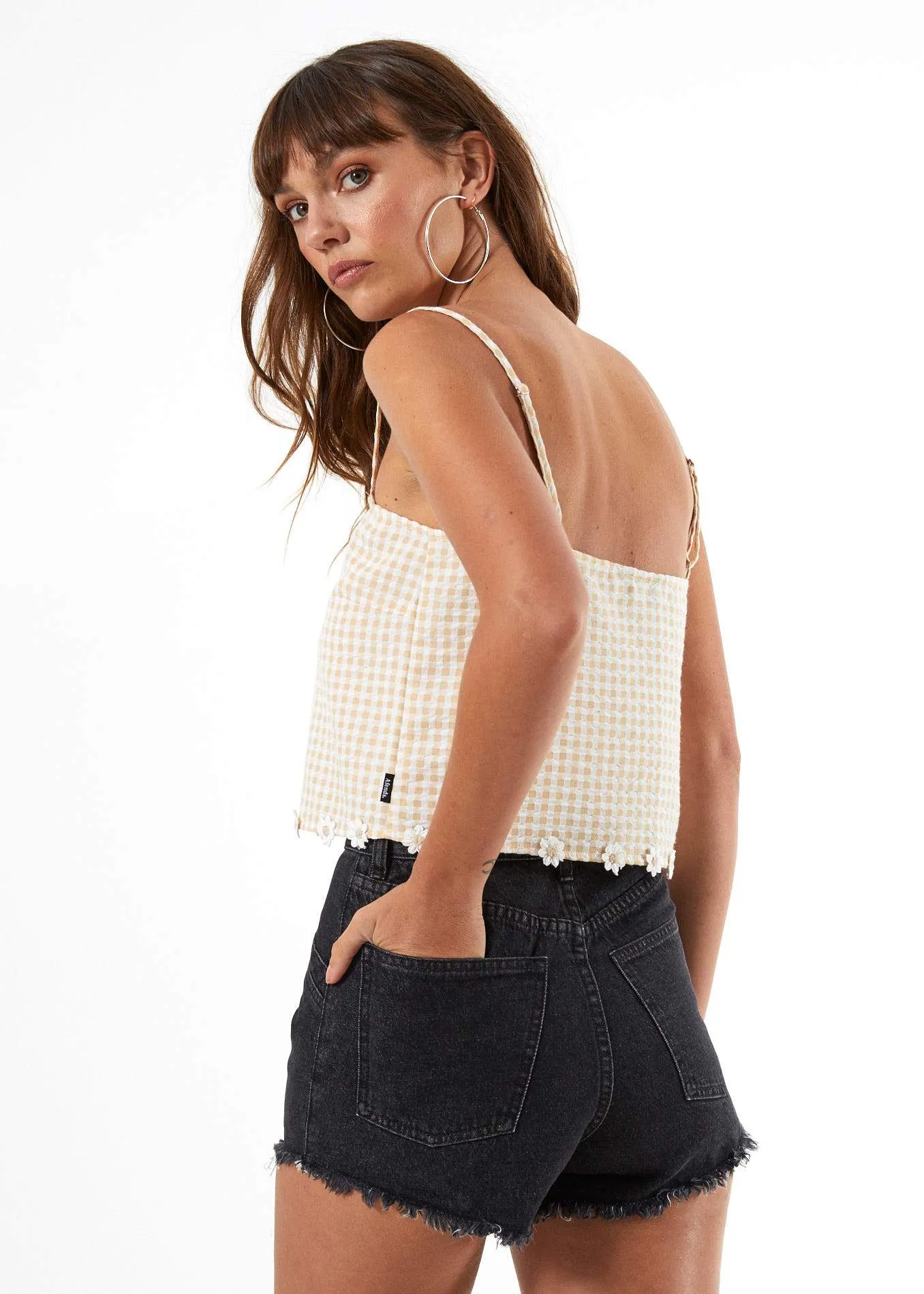 Afends Womens Campbell - Denim Short