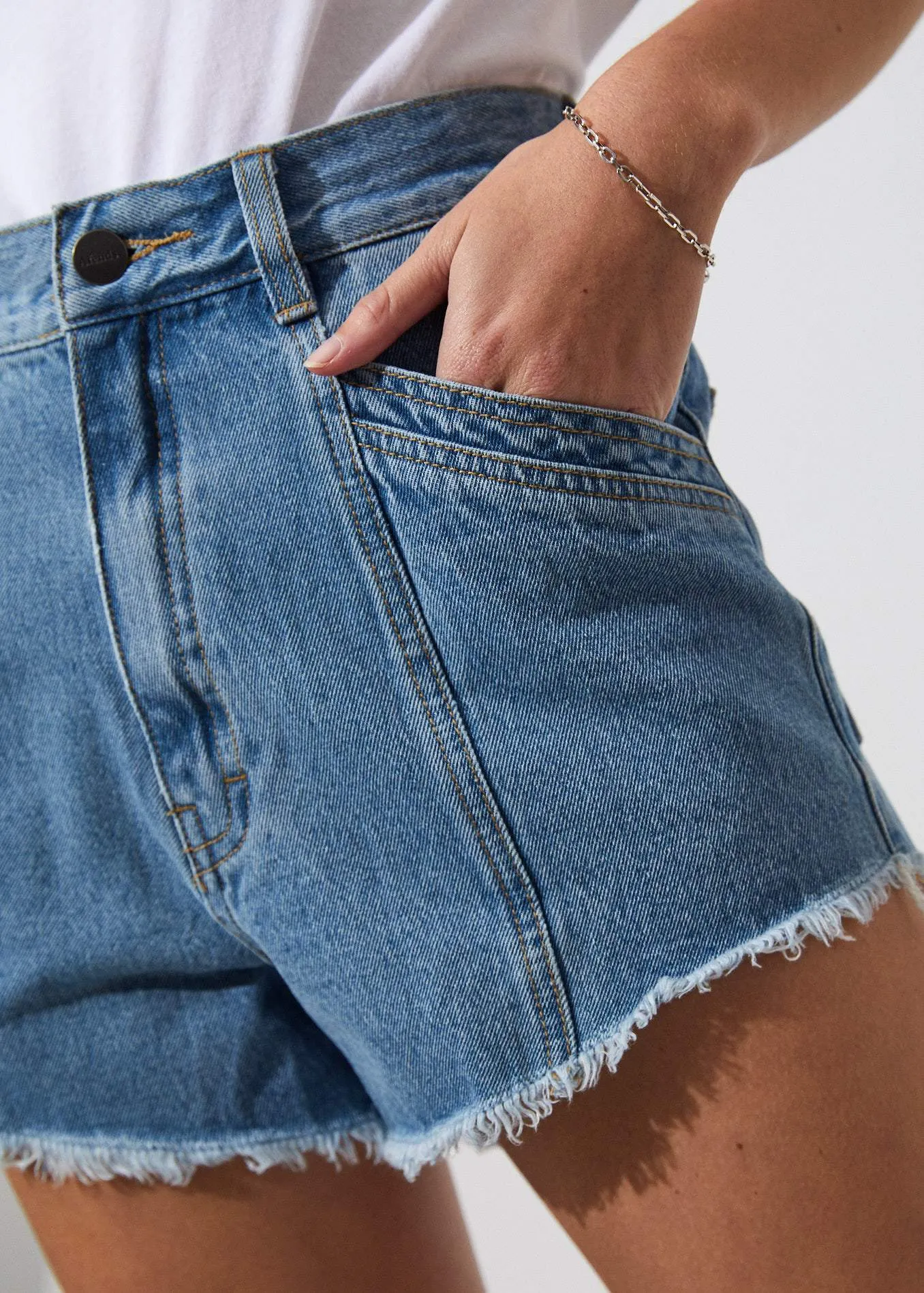 Afends Womens Campbell - Denim Short