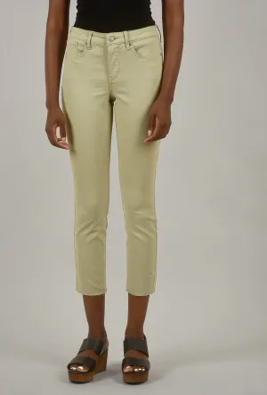 Alina Raw-Hem Skinny Denim, Bamboo