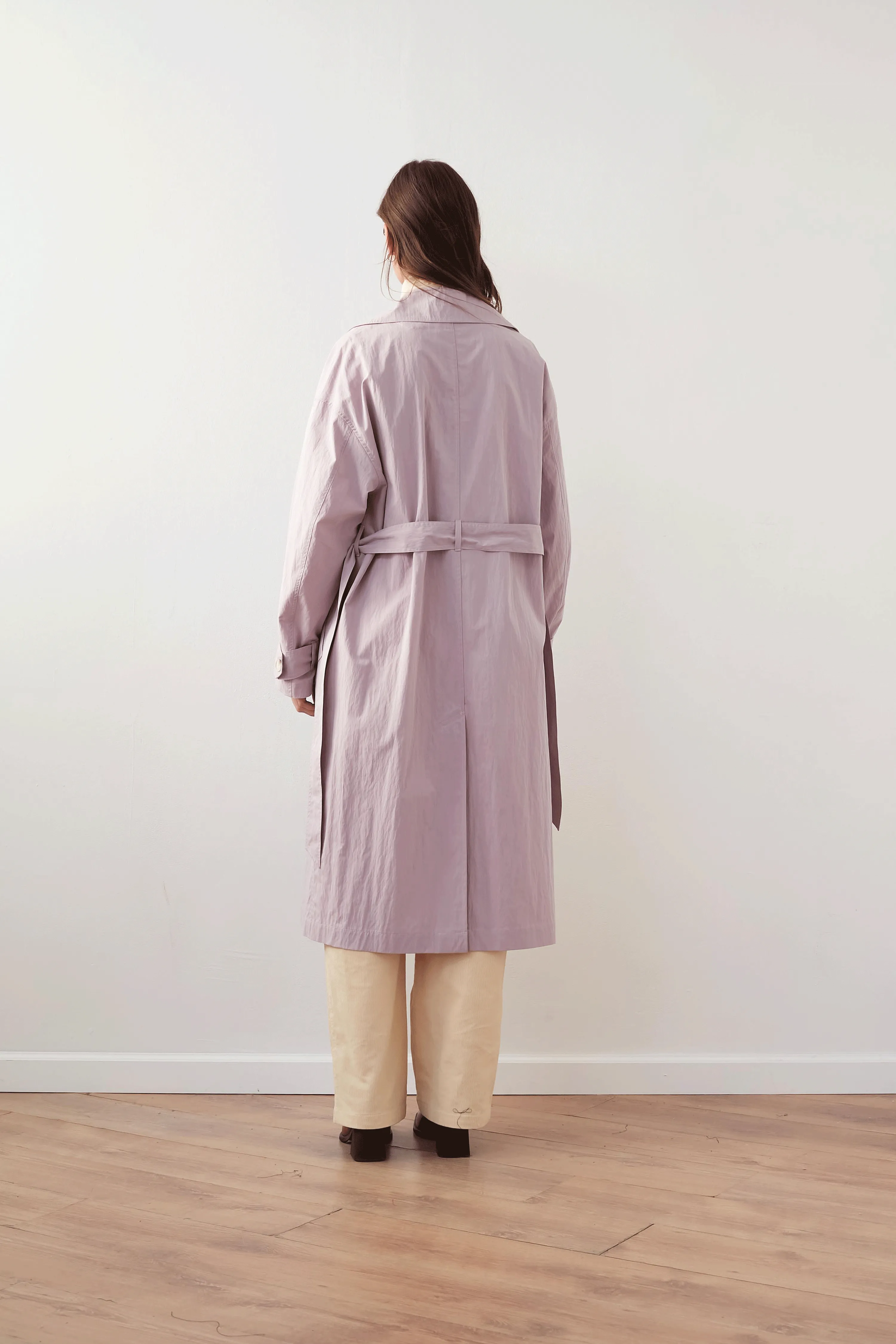 ANY-TIME TRENCH COAT LAVENDER