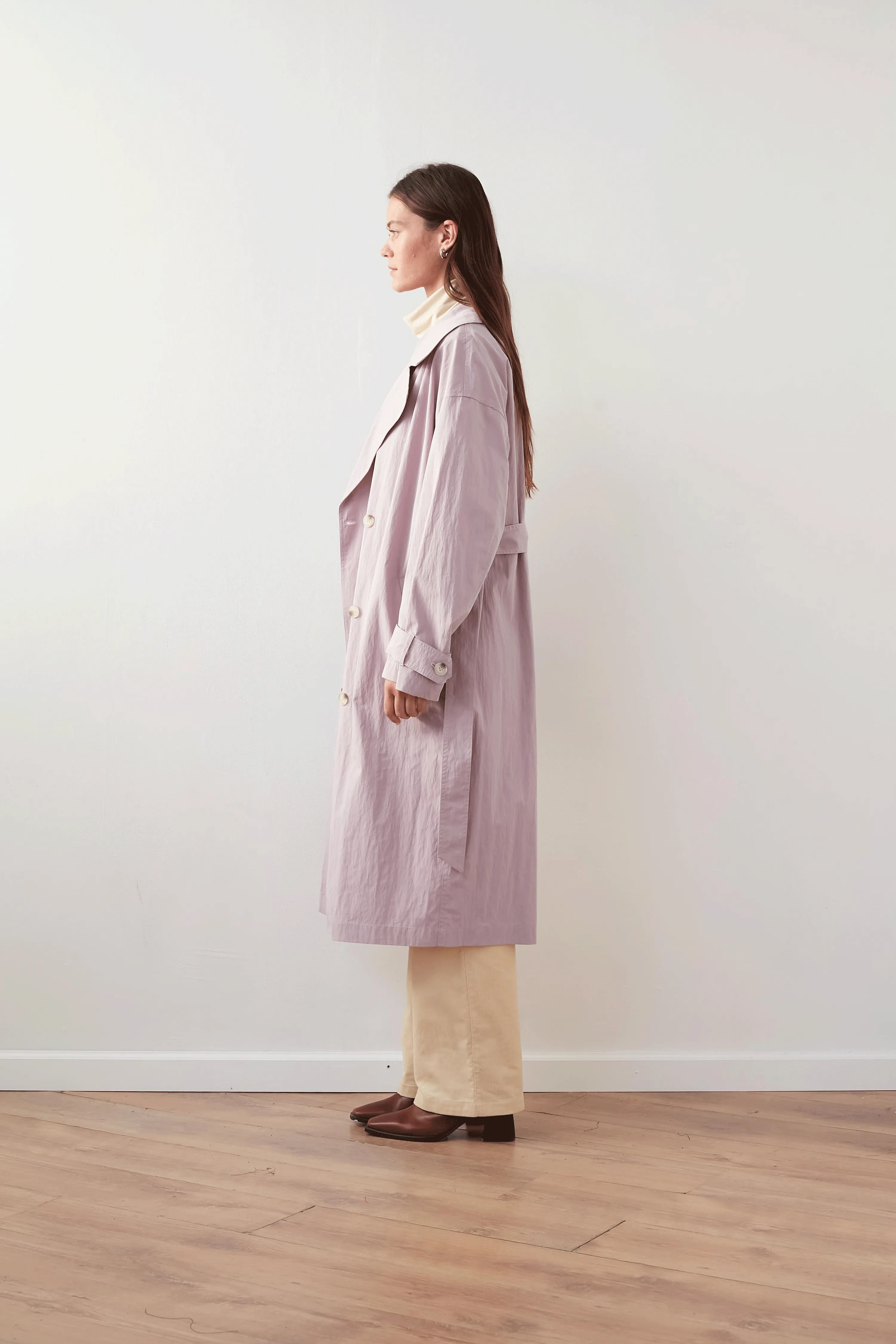 ANY-TIME TRENCH COAT LAVENDER