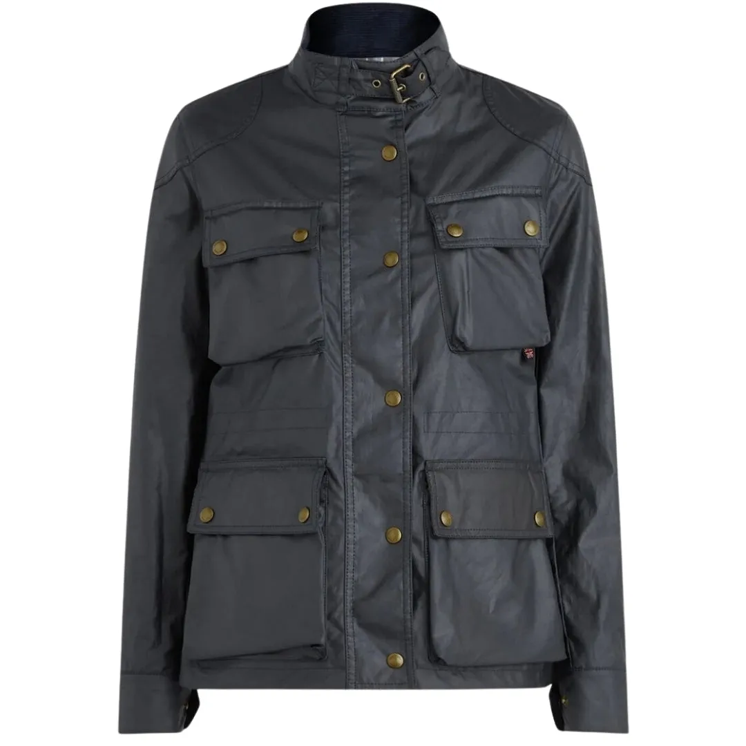 Belstaff Fieldmaster 2.0 Dark Navy Blue Waxed Jacket