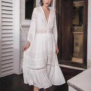 Bohemian Dress - Beachy Chic Sundress