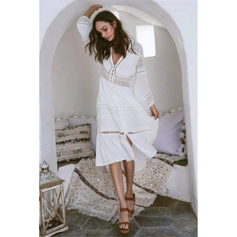 Bohemian Dress - Beachy Chic Sundress