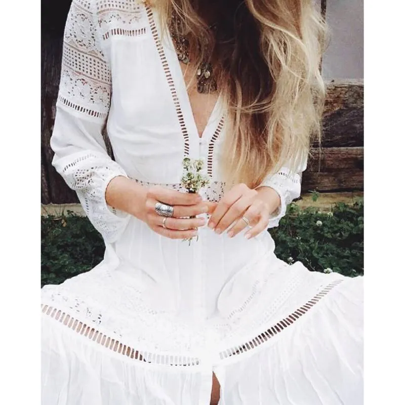Bohemian Dress - Beachy Chic Sundress