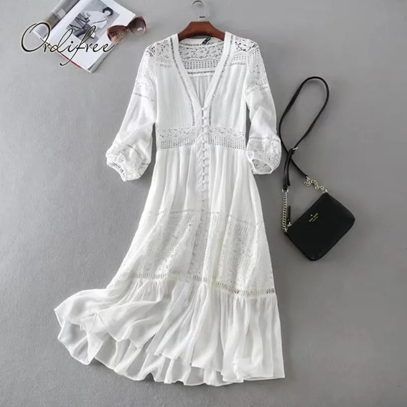 Bohemian Dress - Beachy Chic Sundress