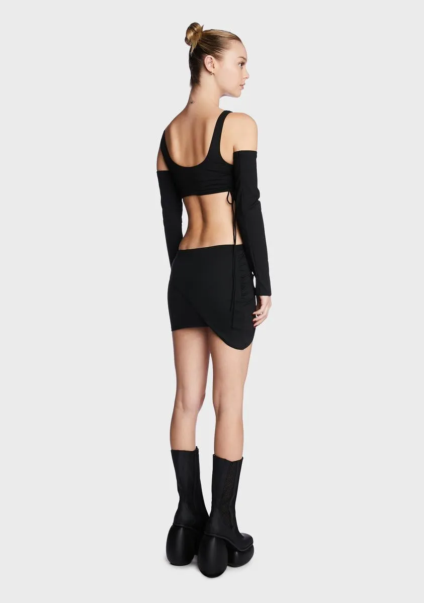 Bound By Time Dress And Gloves Set