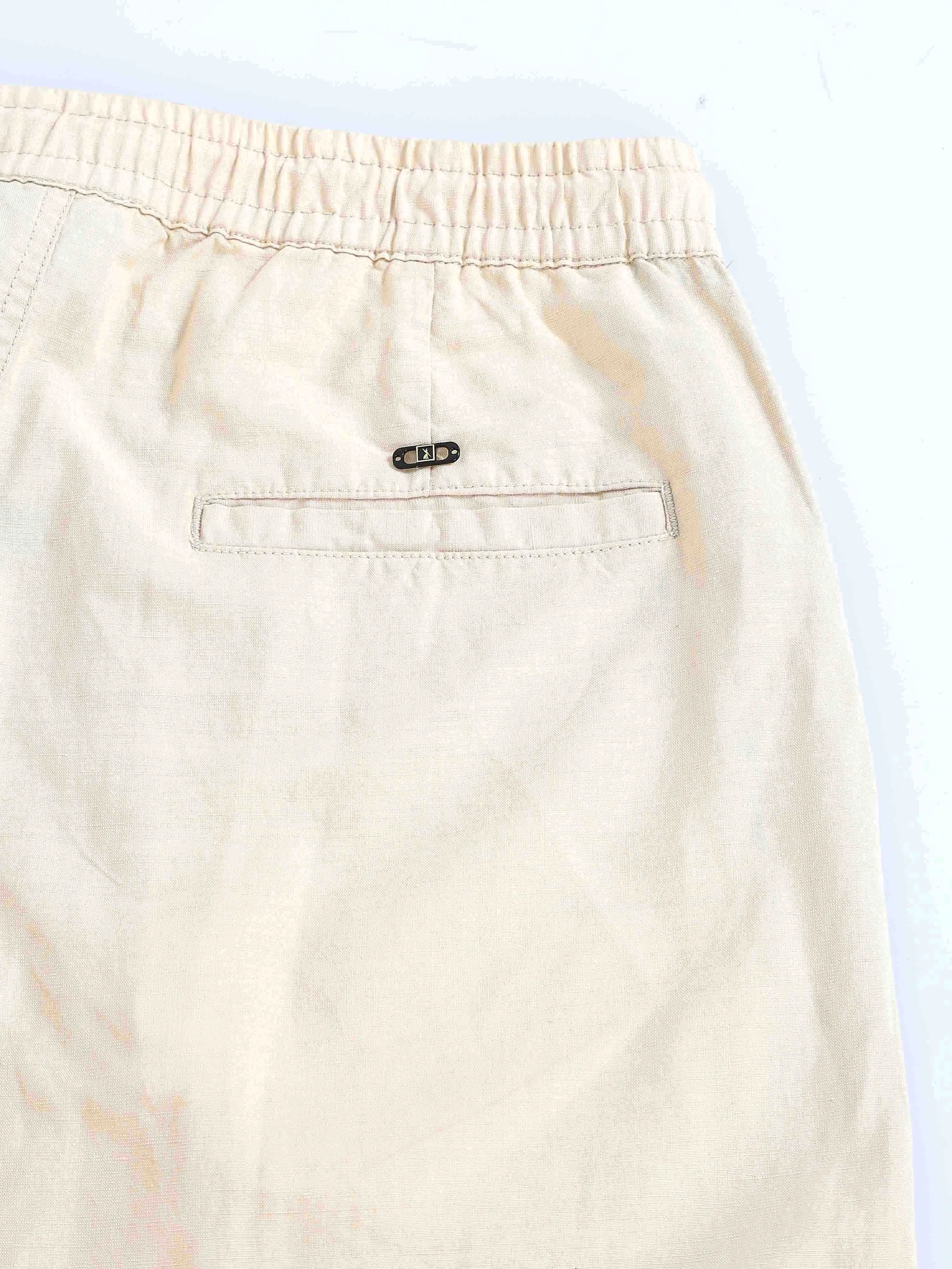 BreezeFlex Linen Trouser In Cream