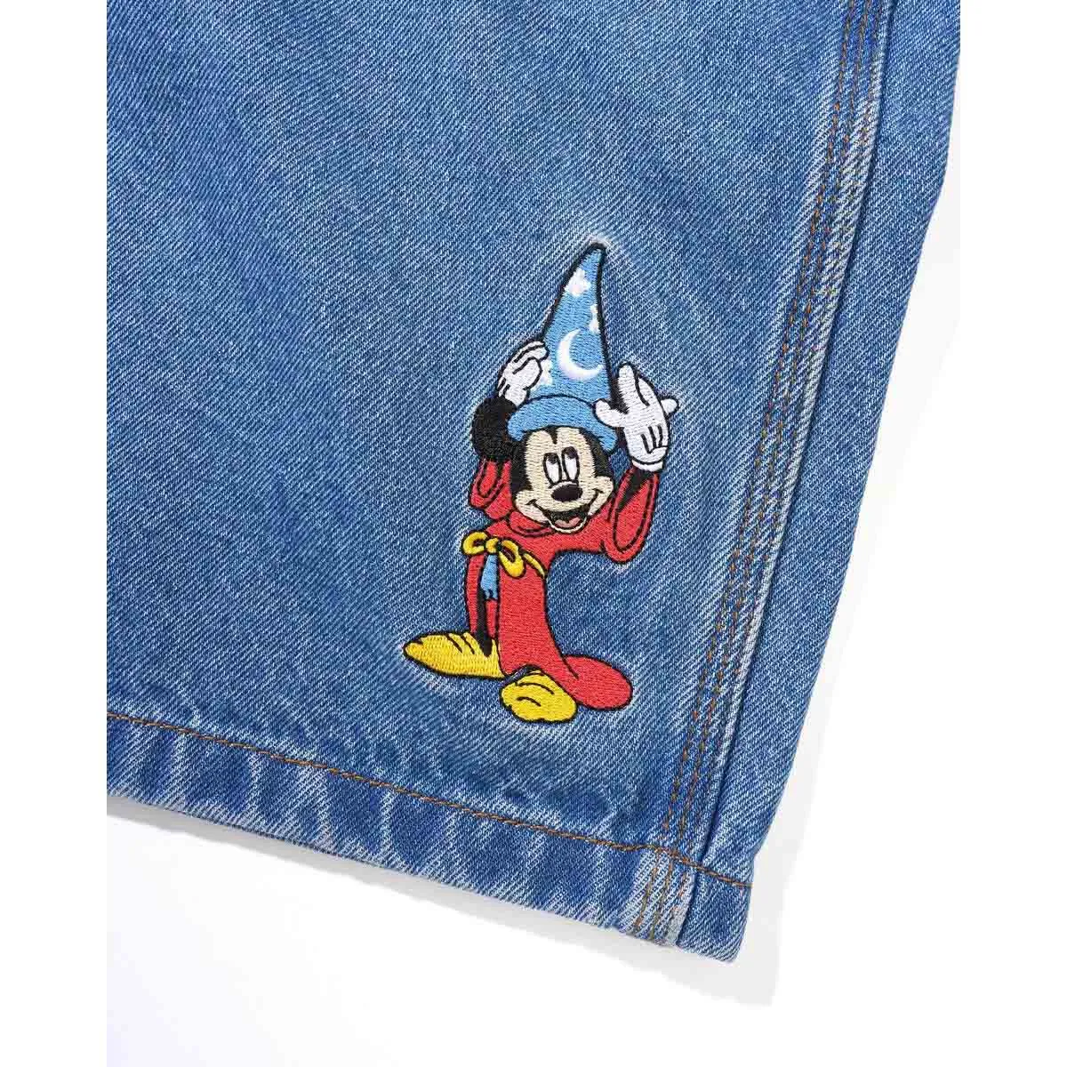 Butter Goods - Sorcerer Baggy Denim Shorts Washed Indigo