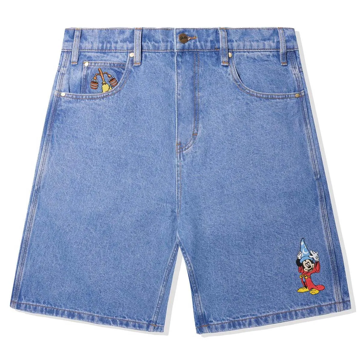Butter Goods - Sorcerer Baggy Denim Shorts Washed Indigo