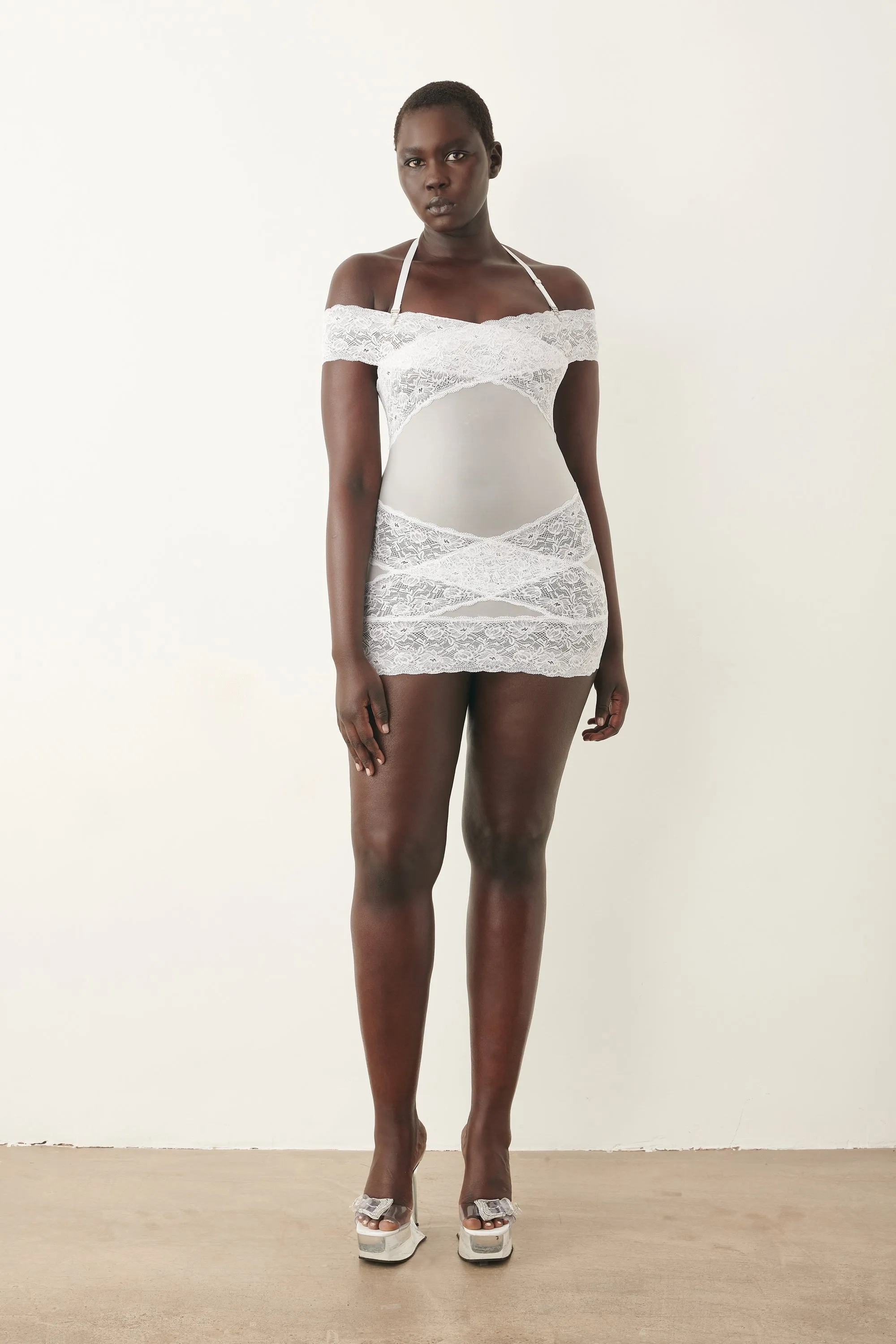 Candice Dress Virgin White
