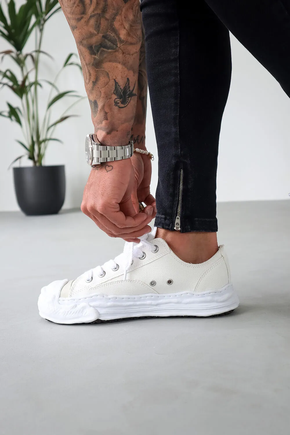 Cargo Utility Jeans - Black