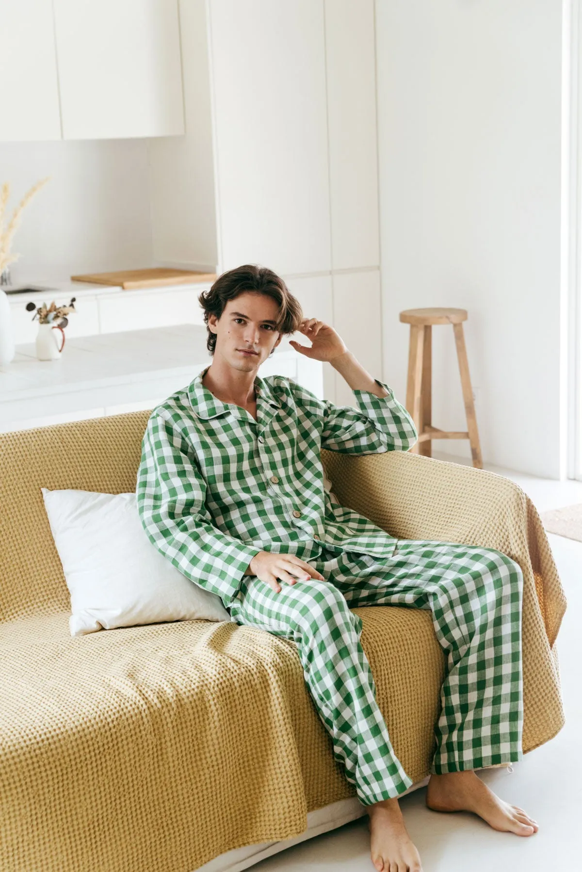 Classic linen pyjama set HARRY