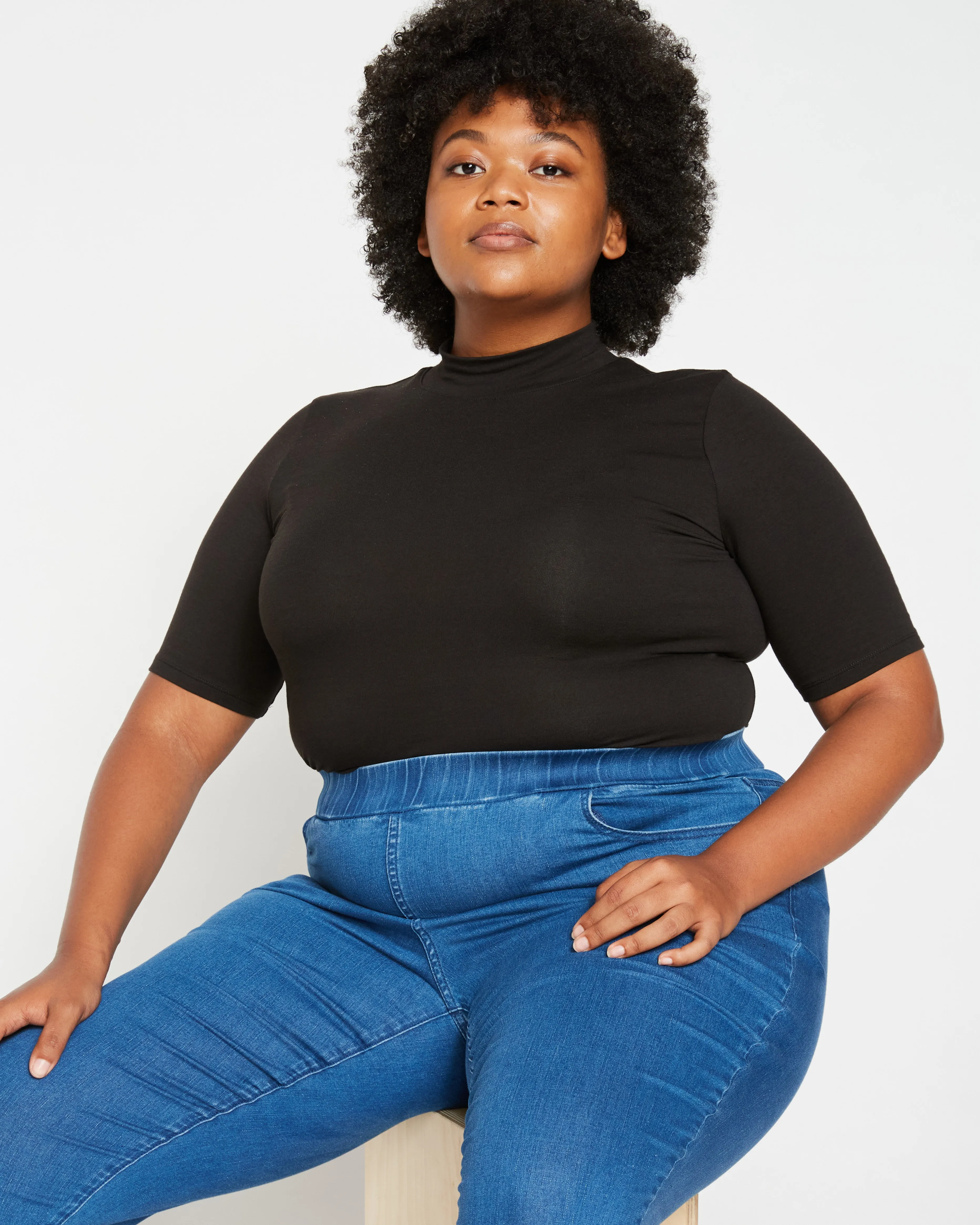 ComfortDenim Dont Call Them Jeggings - Classic Blue