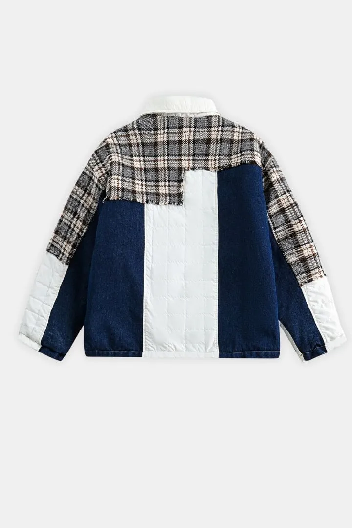 Cozy Winter Denim Jacket