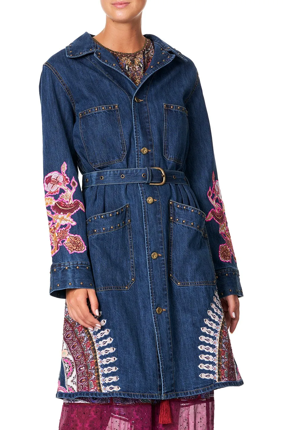 DENIM TRENCH COAT DEUGHTER'S DESTINY