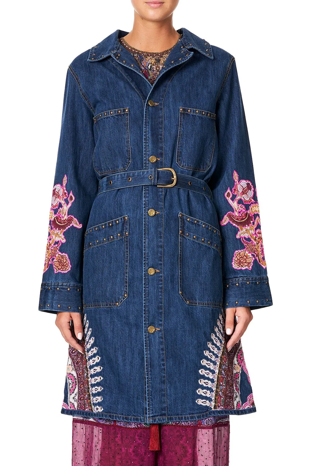 DENIM TRENCH COAT DEUGHTER'S DESTINY