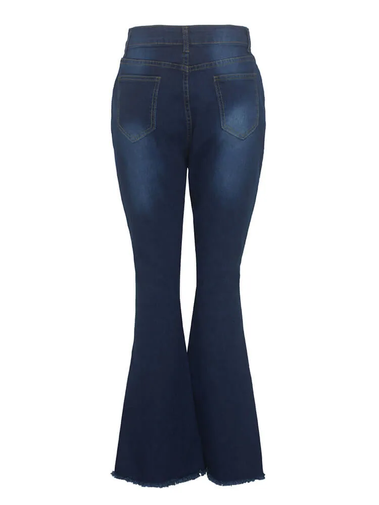 Distressed Slim Fit Ripped Comfy Stretch Skinny Jeans