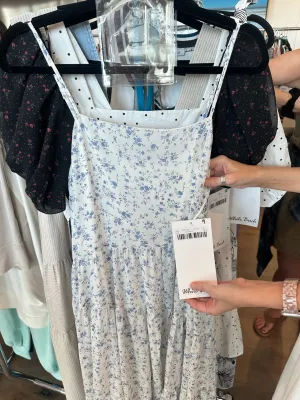 Flirtatious Poise Floral Dress
