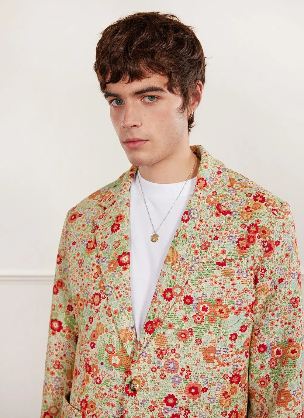 Floral Tailored Blazer | Multi
