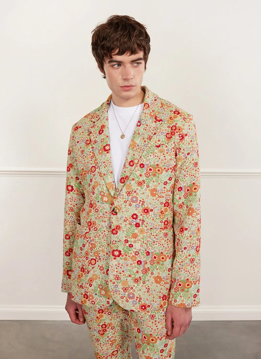 Floral Tailored Blazer | Multi