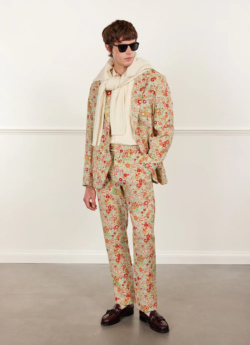 Floral Tailored Blazer | Multi