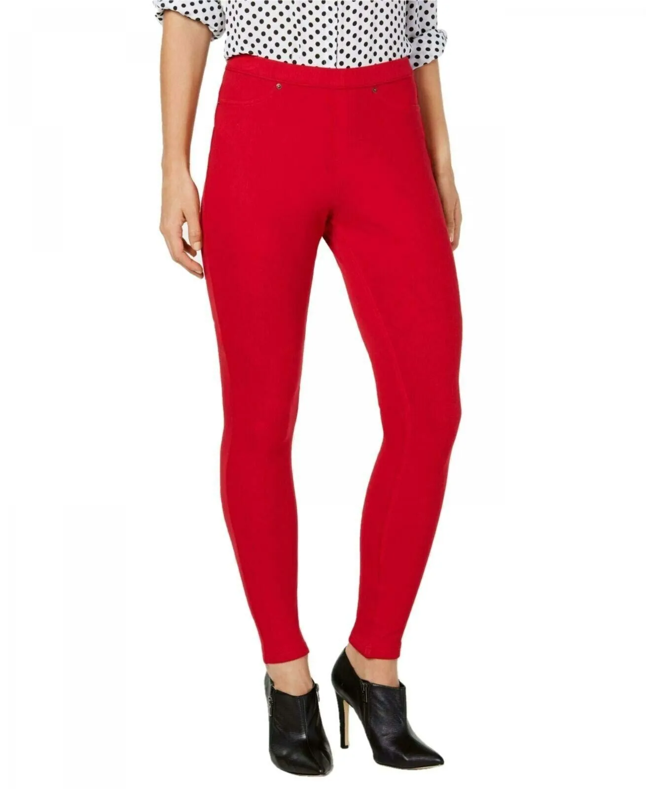 HUE Women's Original Denim Leggings Pants. U13360H