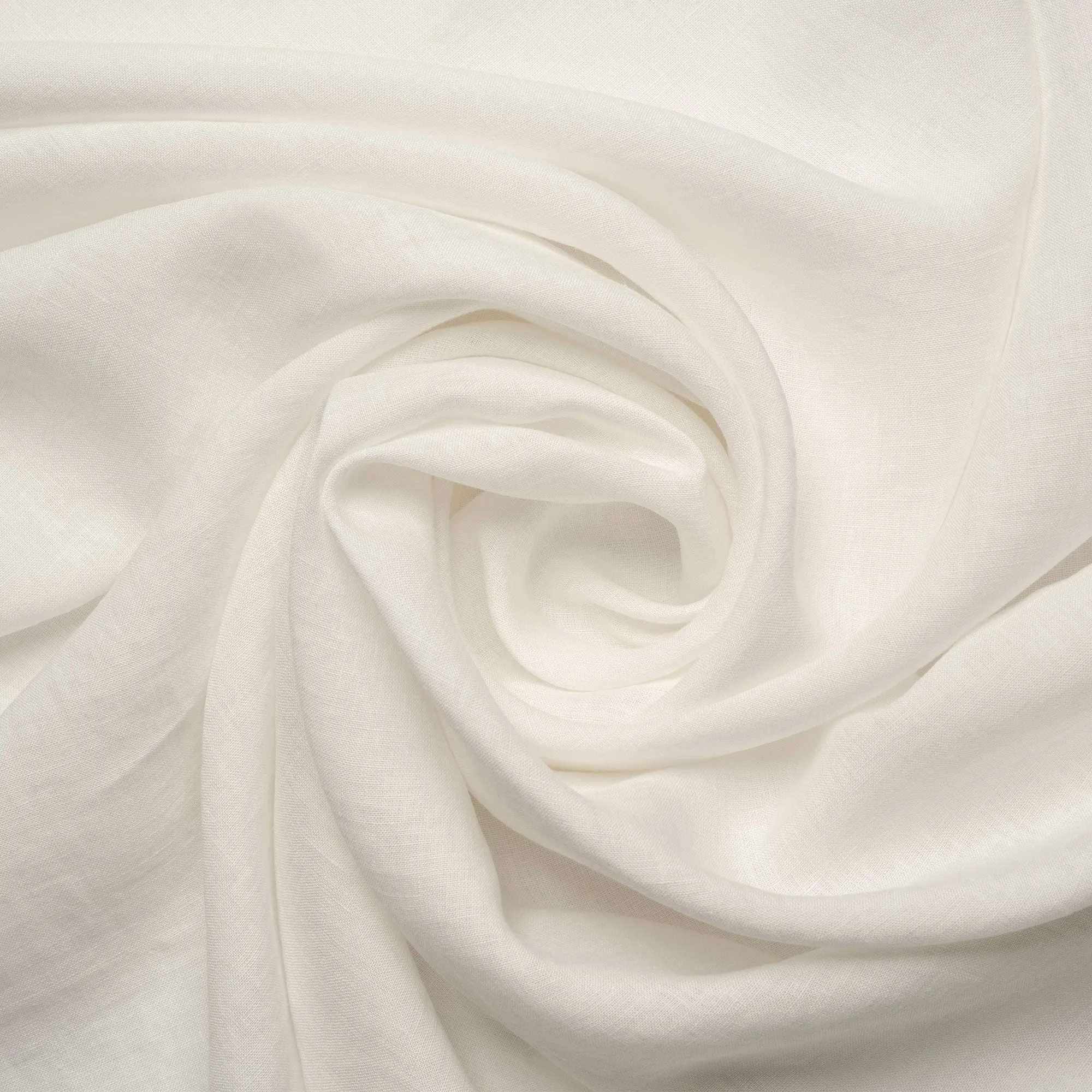 Linen Tunic Dress Selena Pure White