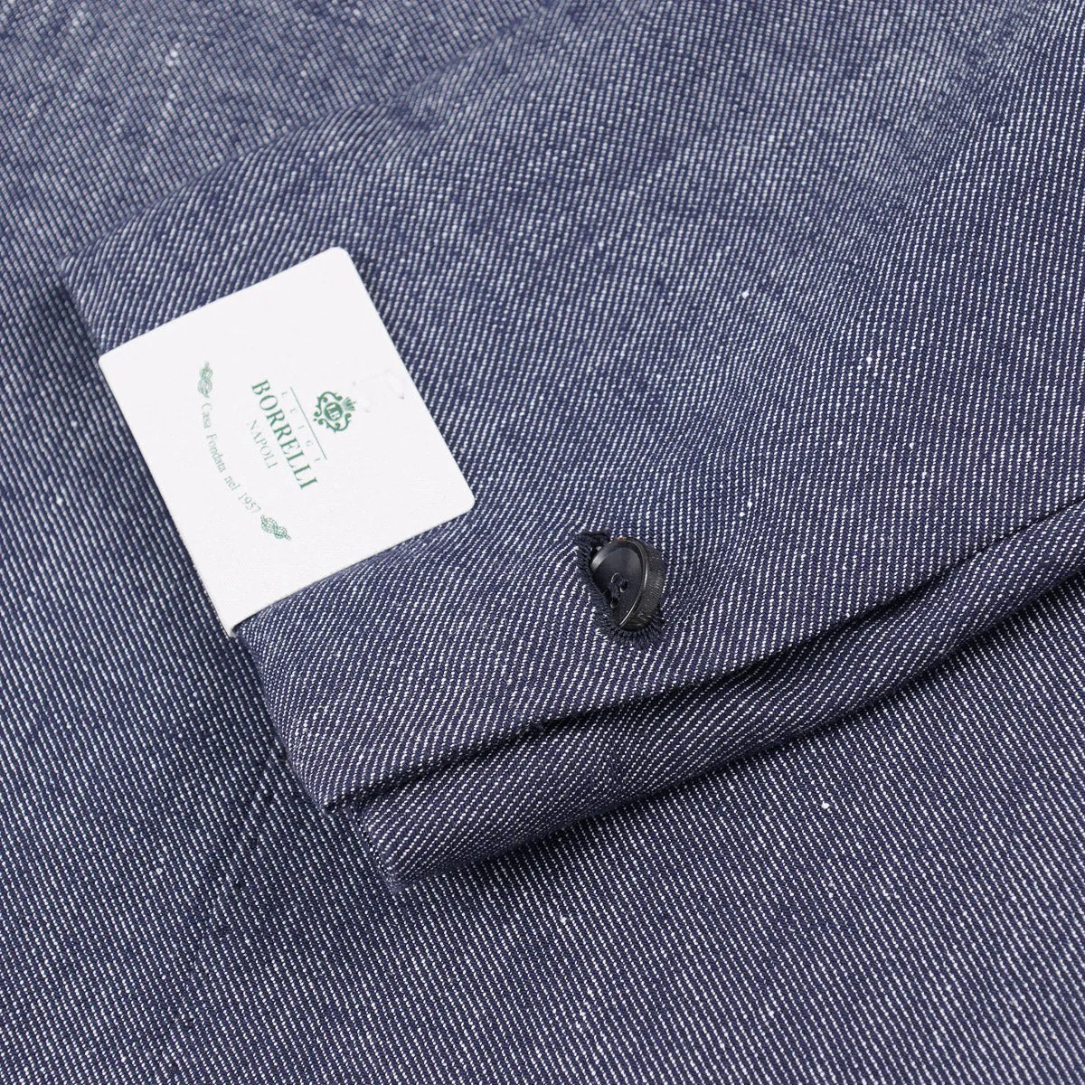 Luigi Borrelli Unlined Linen-Cotton Suit