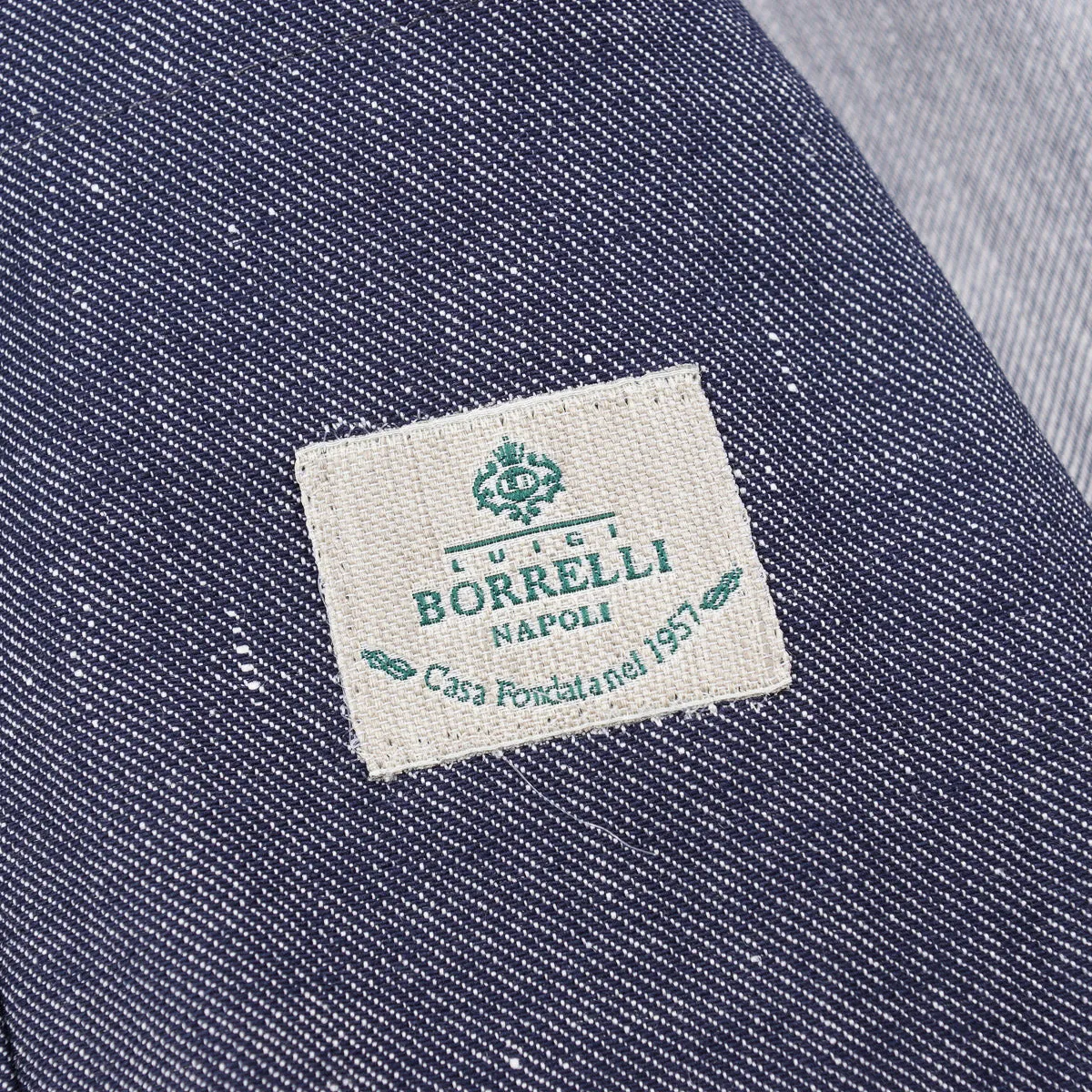 Luigi Borrelli Unlined Linen-Cotton Suit