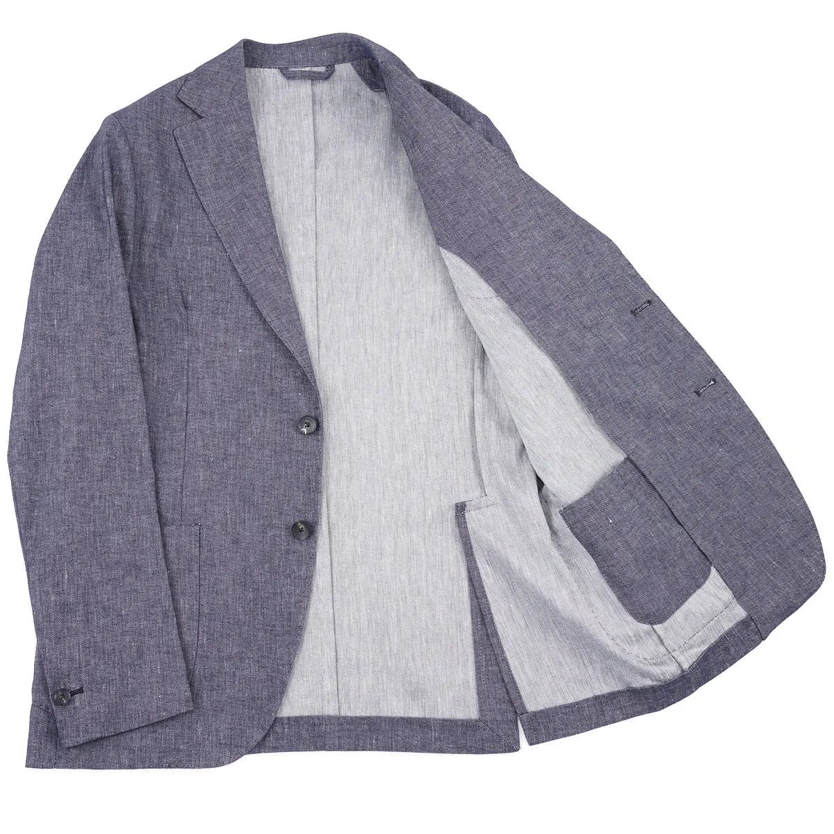 Luigi Borrelli Unlined Linen-Cotton Suit