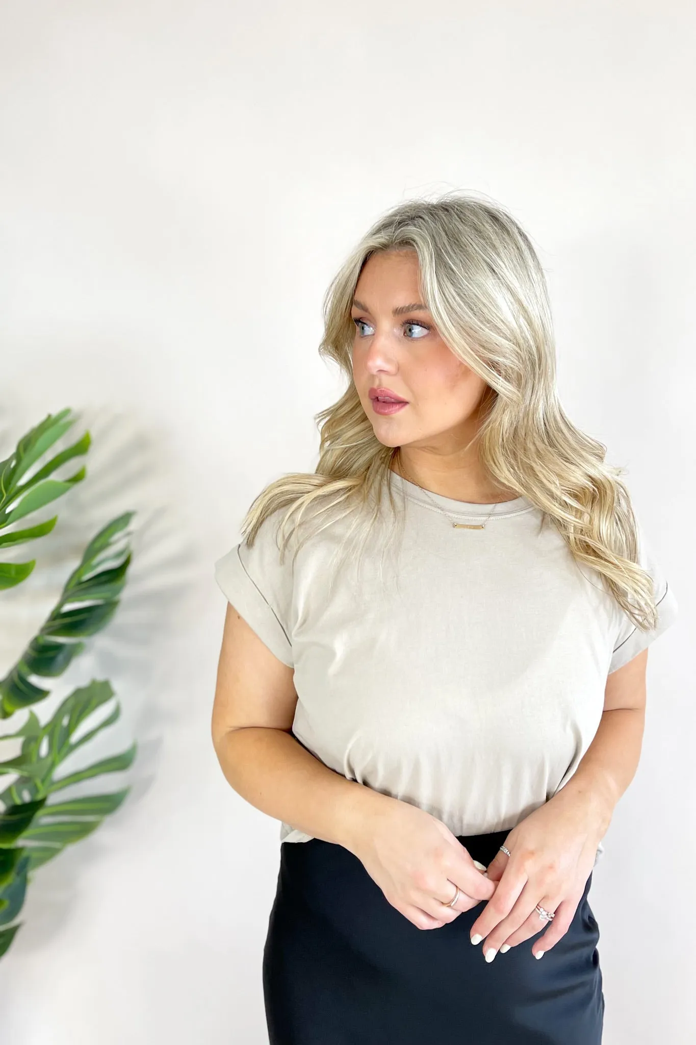 Moxie Cuffed Top