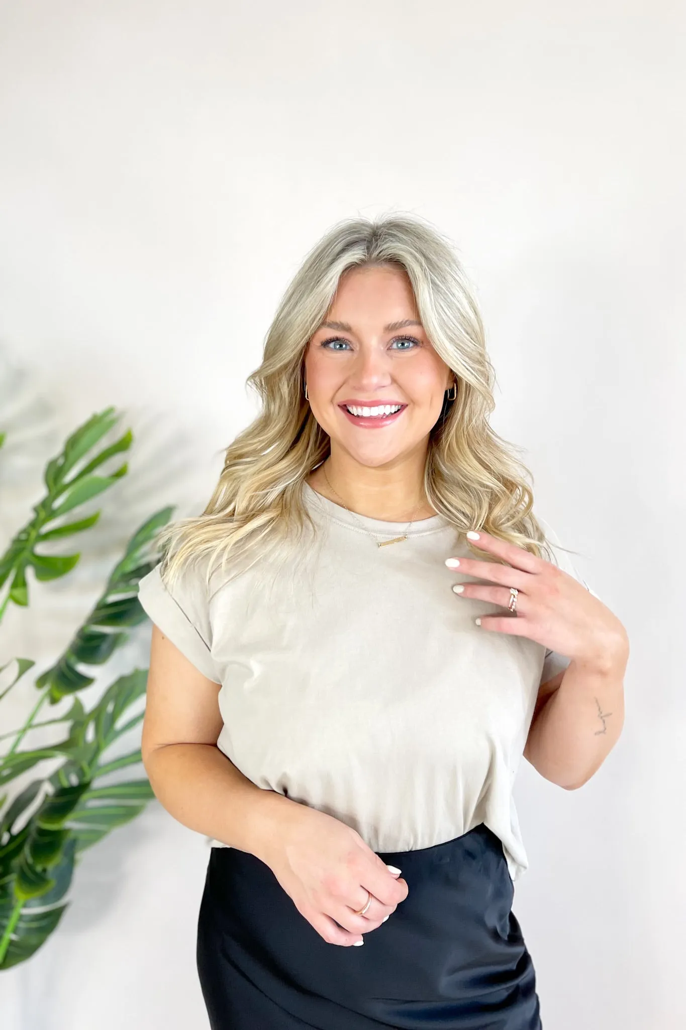 Moxie Cuffed Top