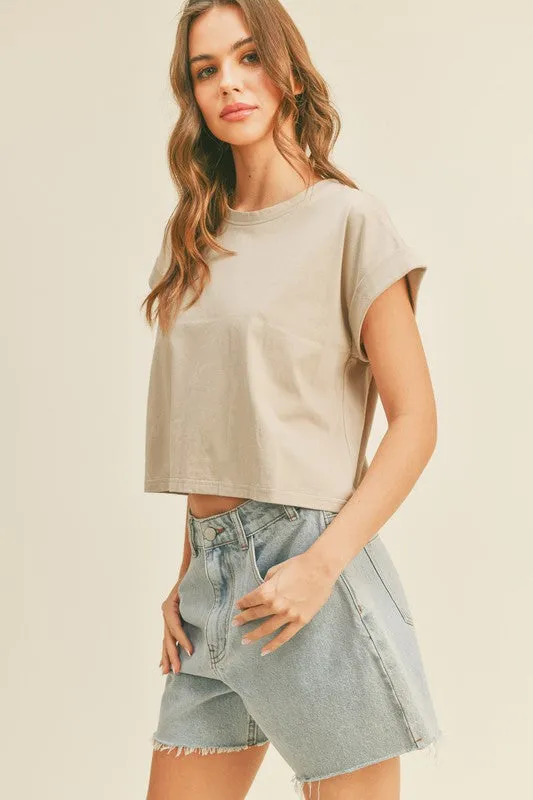Moxie Cuffed Top