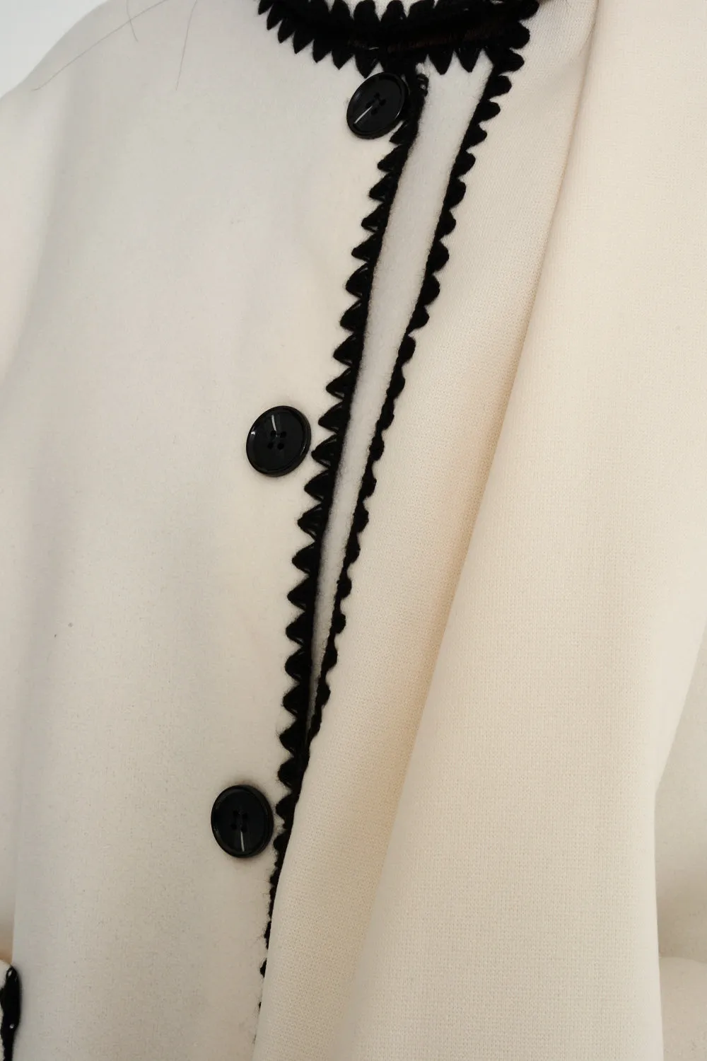 Nella Scarf Shacket - Cream