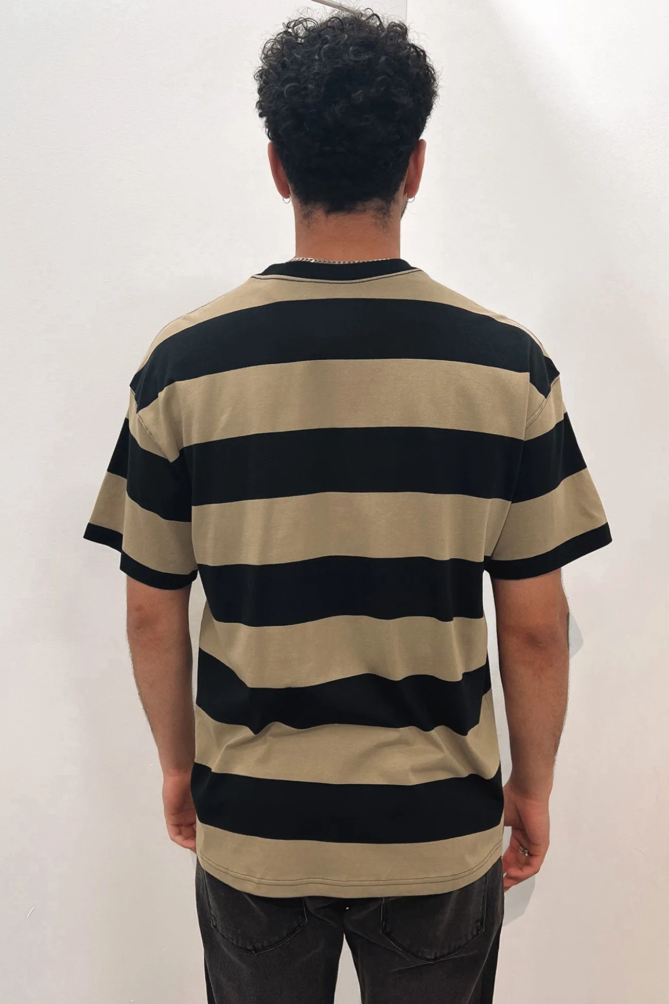 Nike SB Stripe Skate Tee Neutral Olive