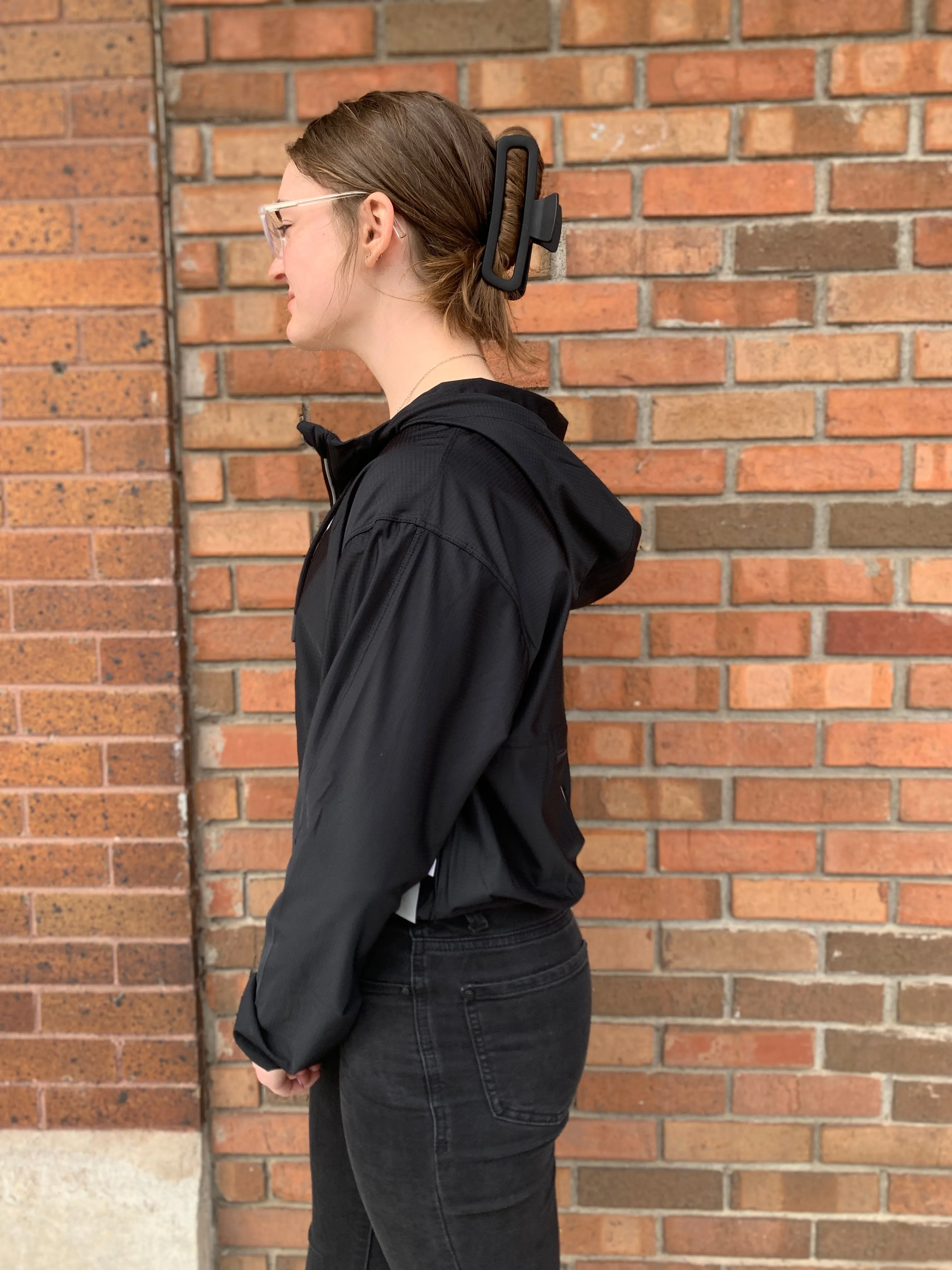 Packable Windbreaker With Hood