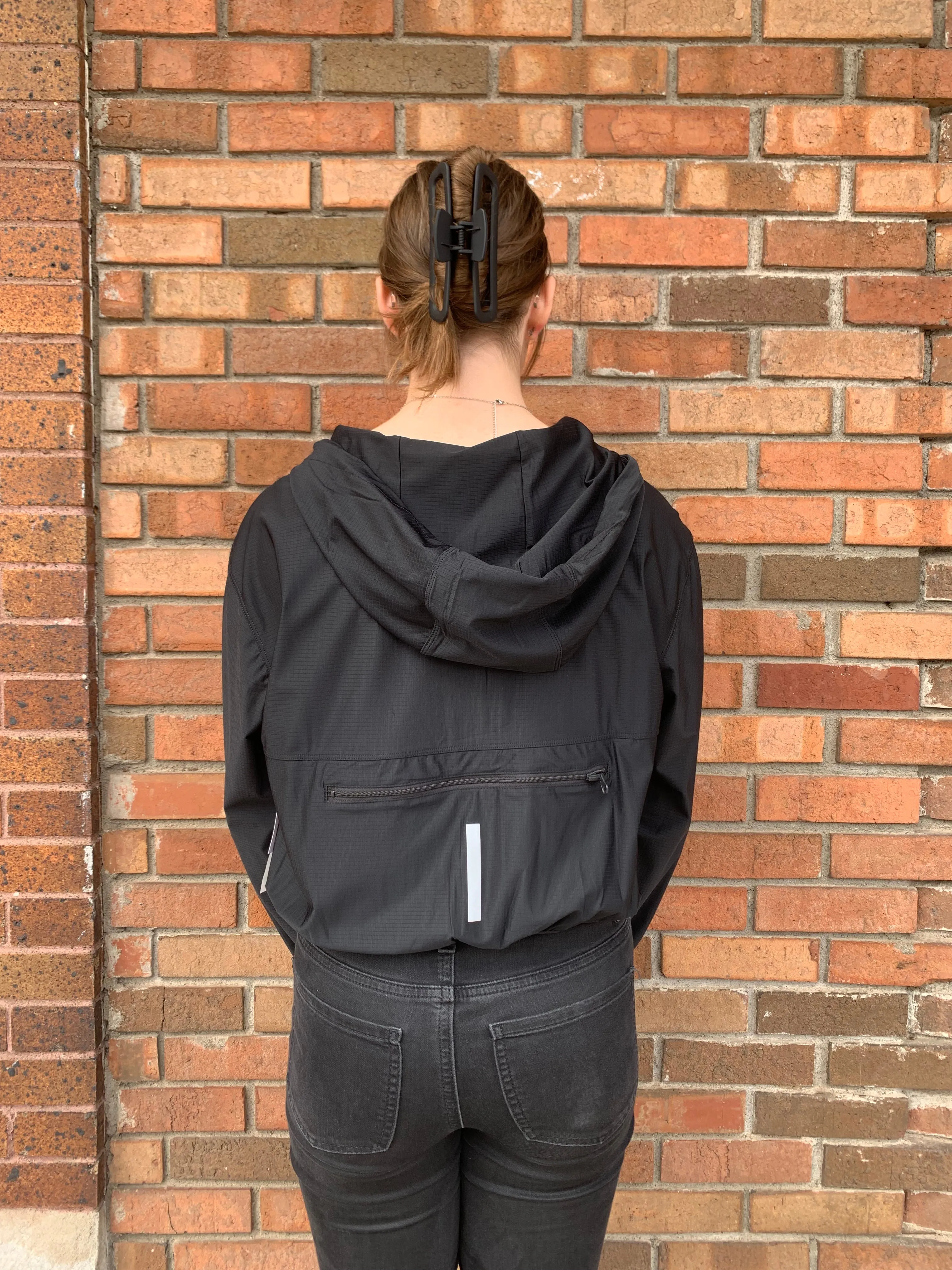 Packable Windbreaker With Hood