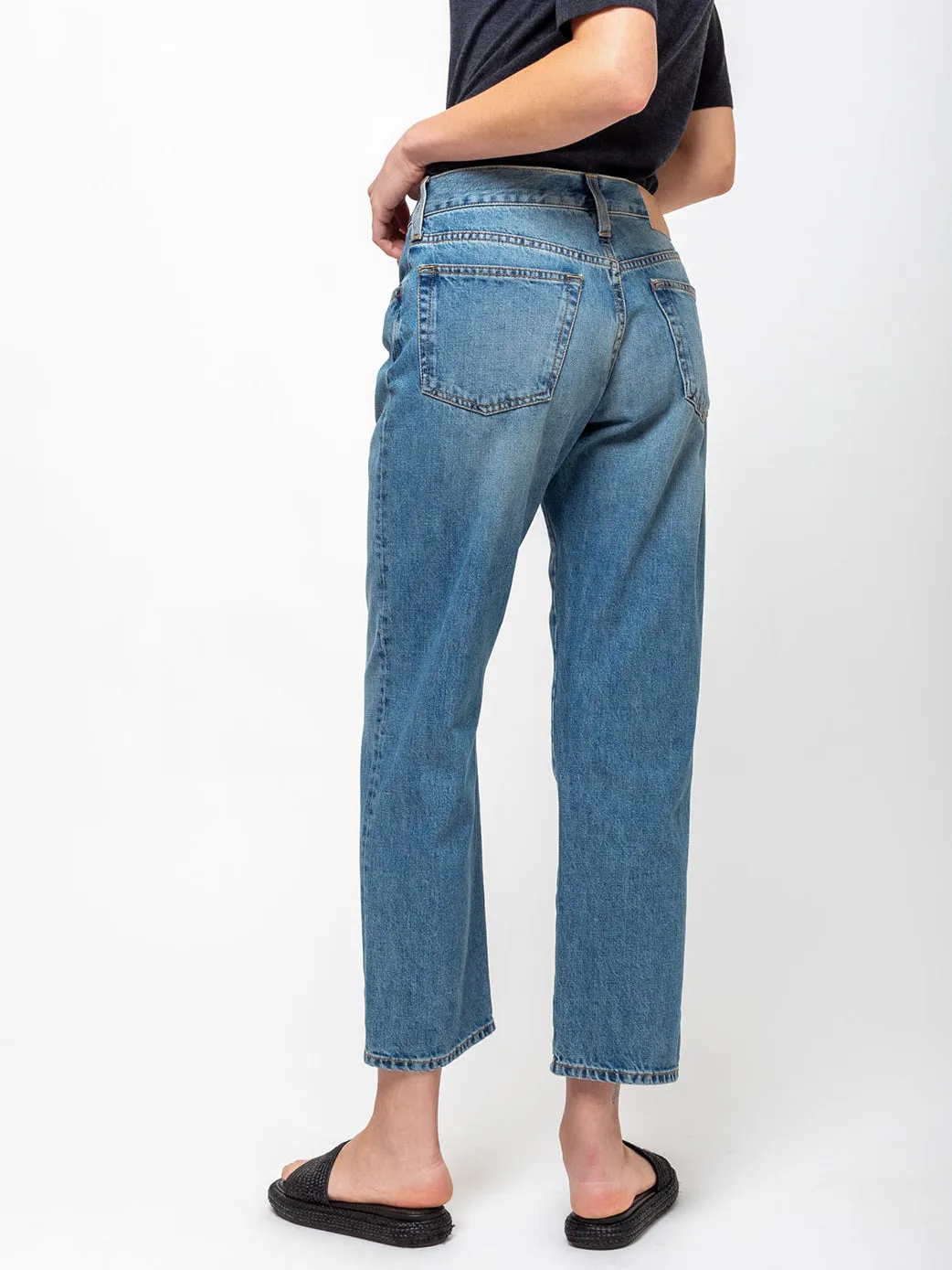 Paris 5 Pocket Jean - Americana Blue