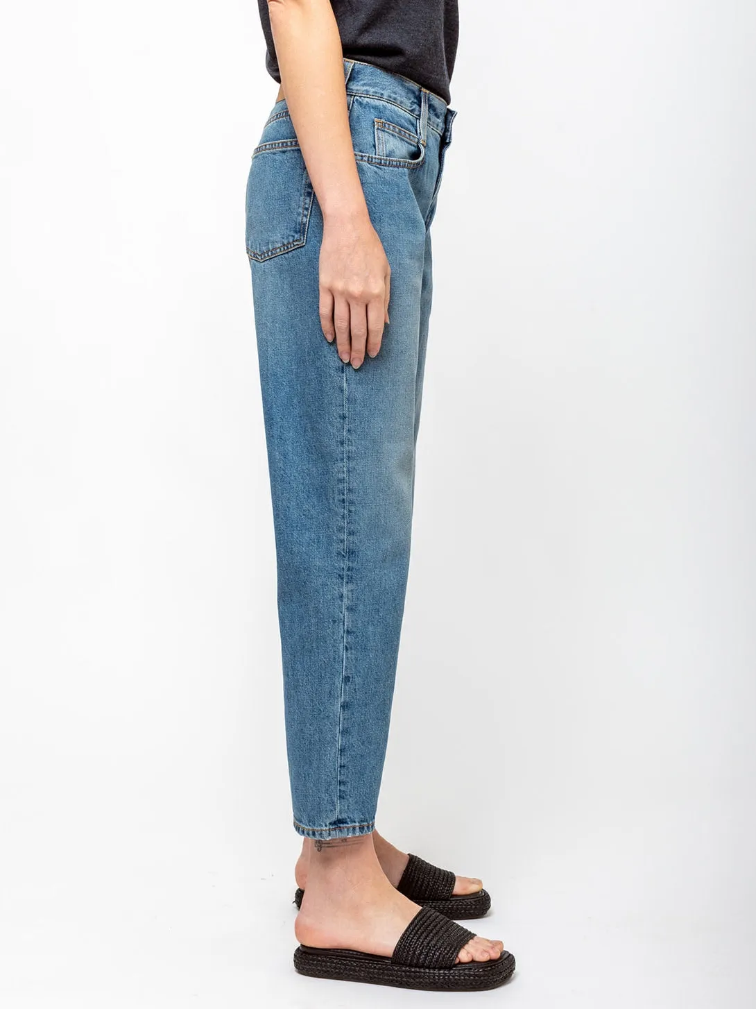 Paris 5 Pocket Jean - Americana Blue