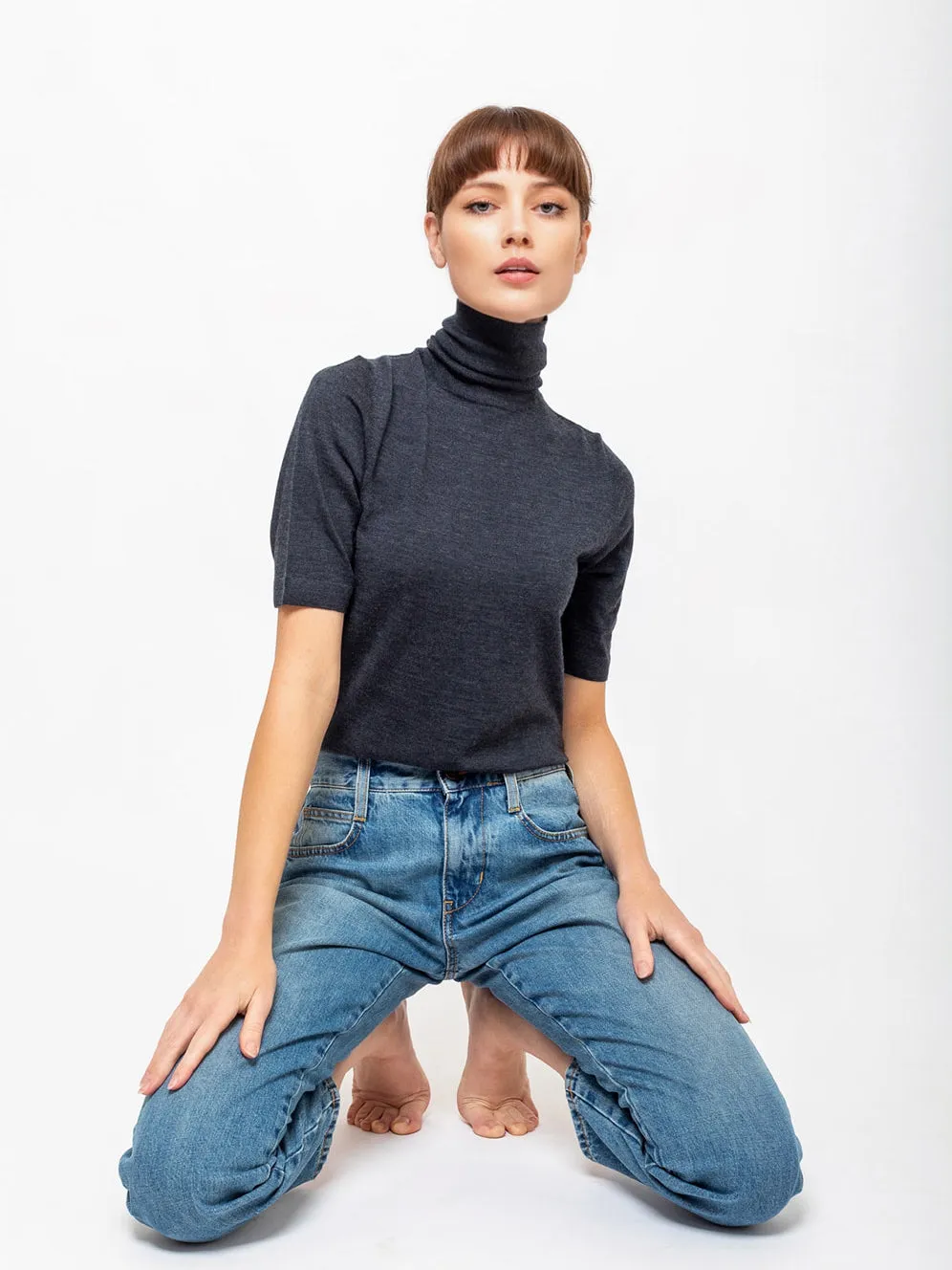 Paris 5 Pocket Jean - Americana Blue