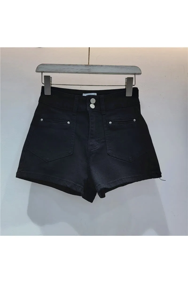PM0520 Stretch Denim Shorts