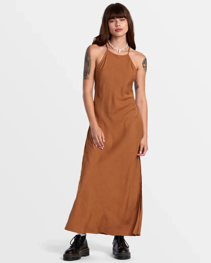 RVCA Exile Midi Sundress - CAM
