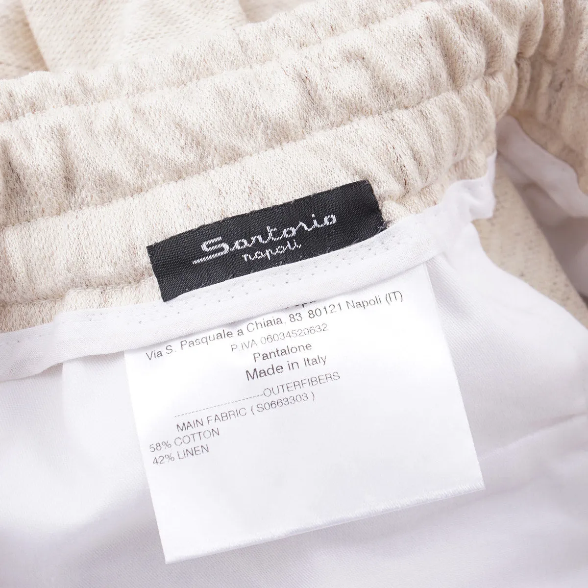 Sartorio Cotton-Linen Drawstring Shorts