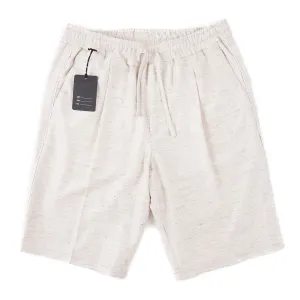 Sartorio Cotton-Linen Drawstring Shorts