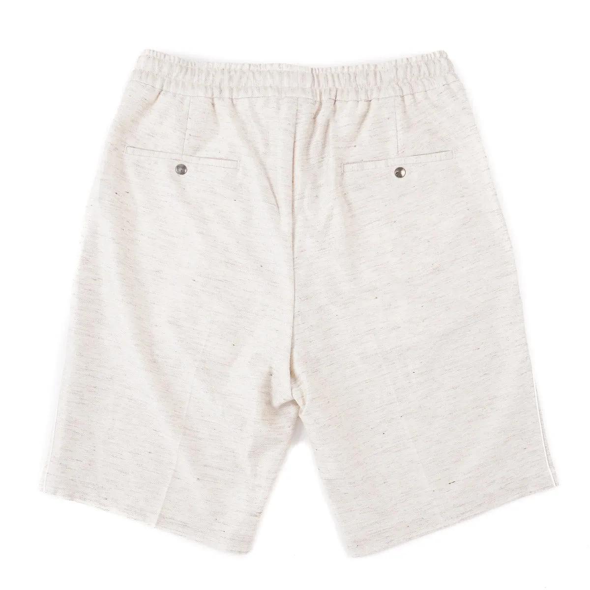 Sartorio Cotton-Linen Drawstring Shorts