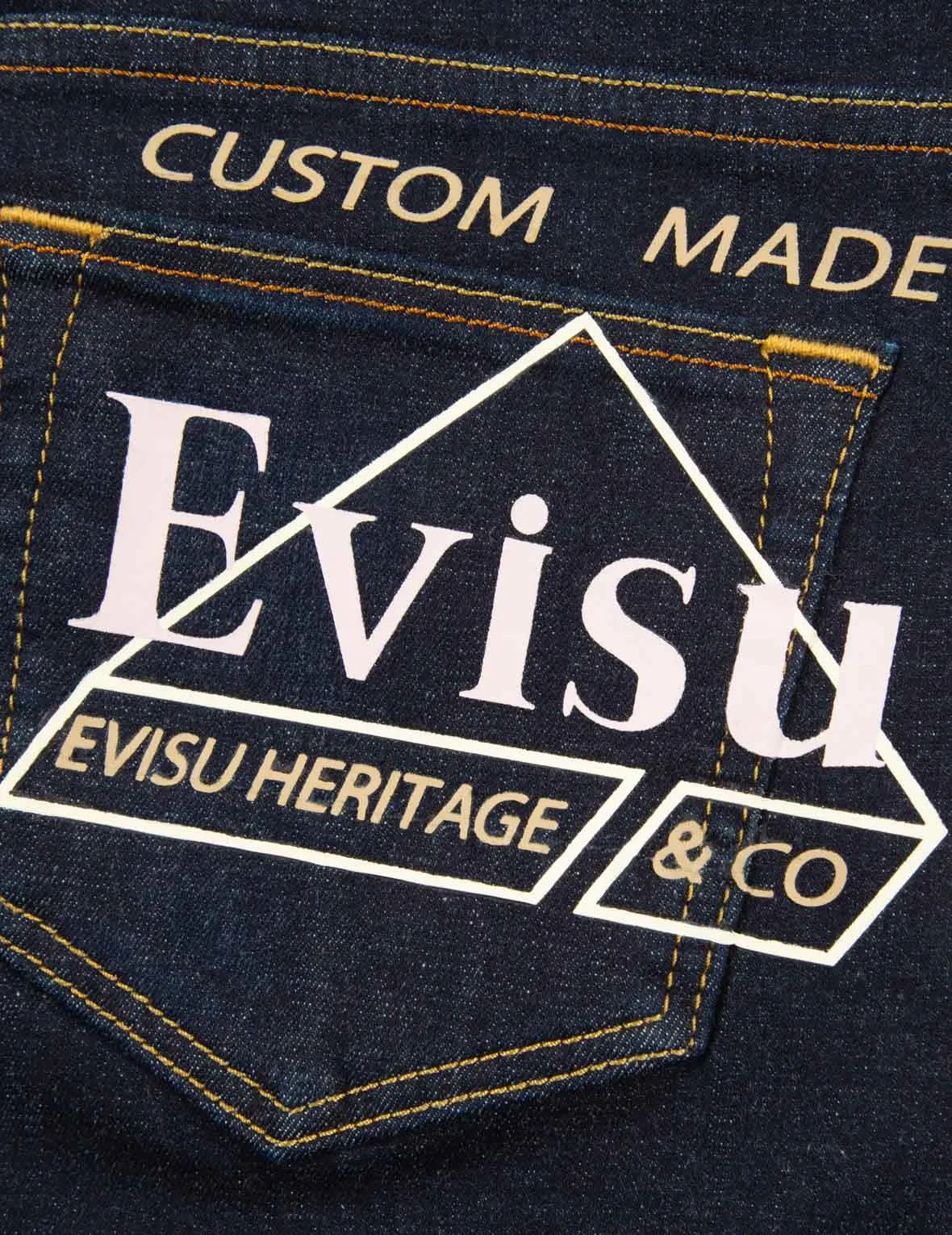 Seagull and Logo Print Skinny Jeans