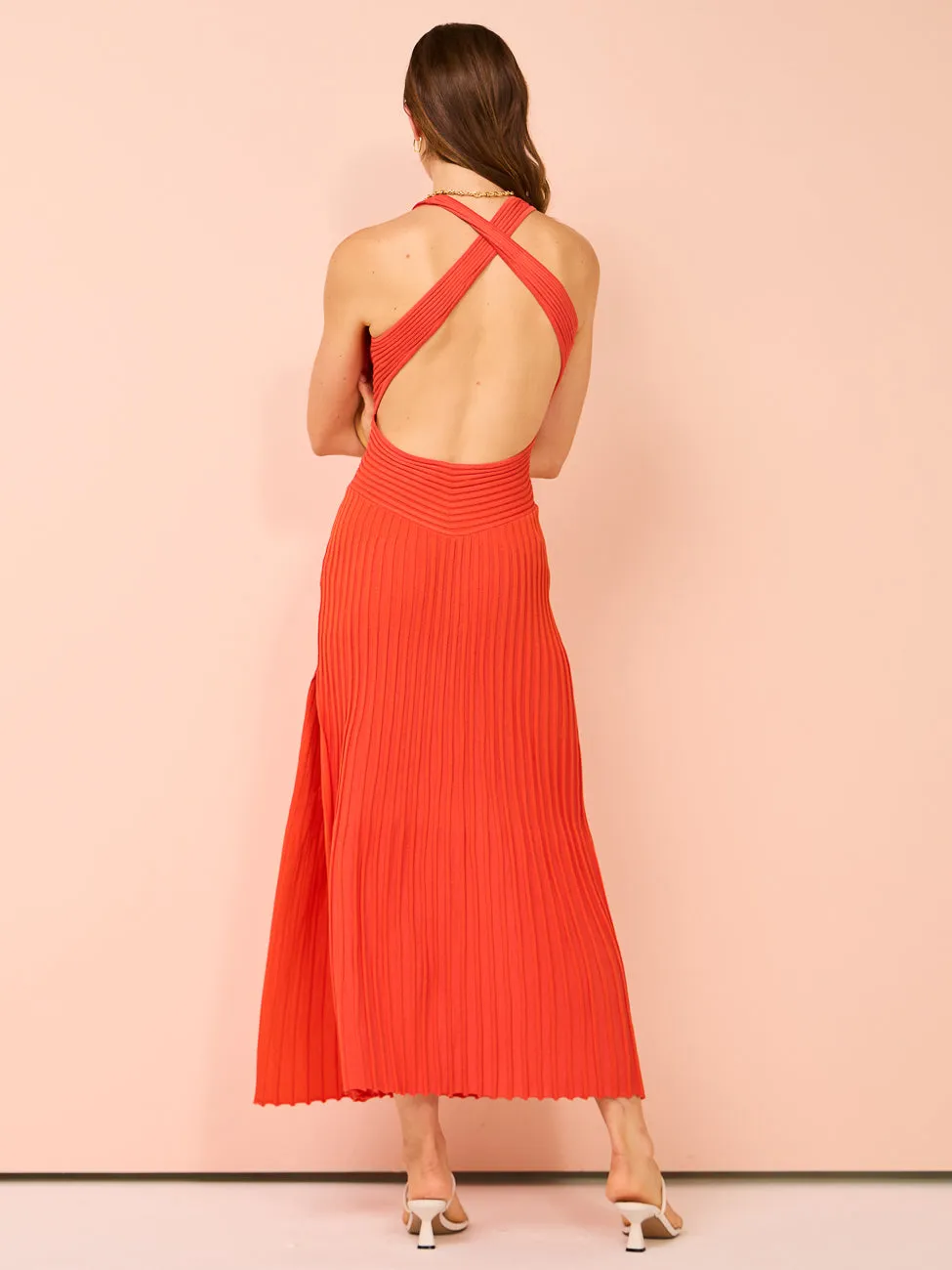 Sovere Cleo Maxi Dress in Mink